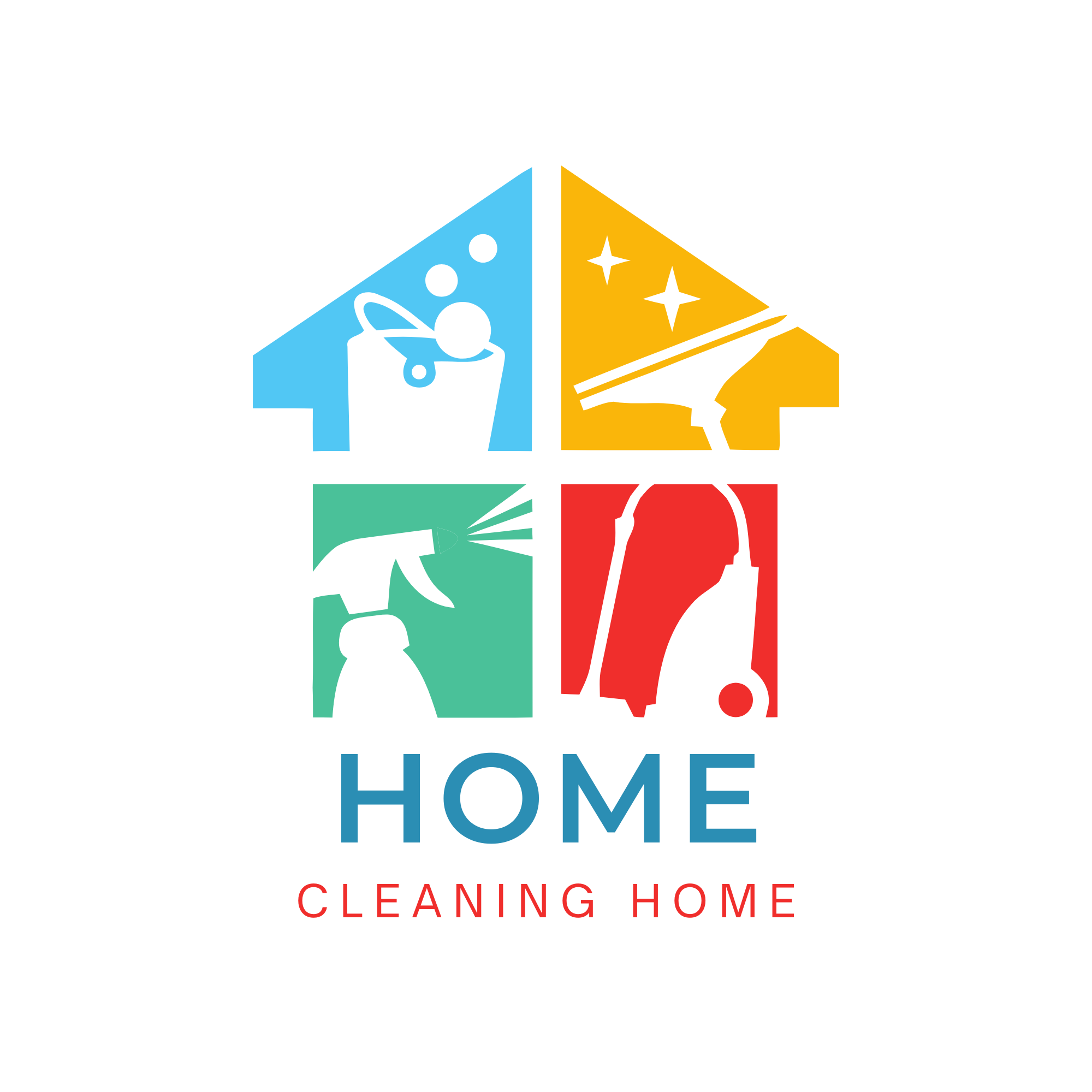 Home Cleaning Home logo